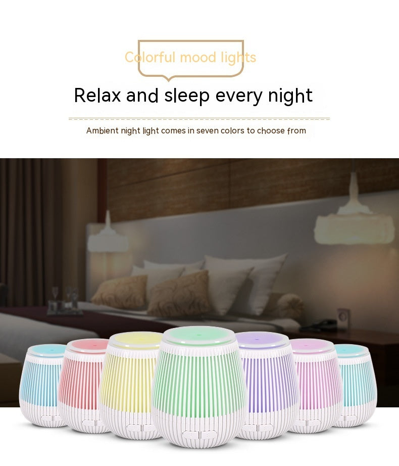 Transform Your Space with the Colorful Creative USB Aromatherapy Humidifier - A Stylish Ultrasonic Aroma Diffuser