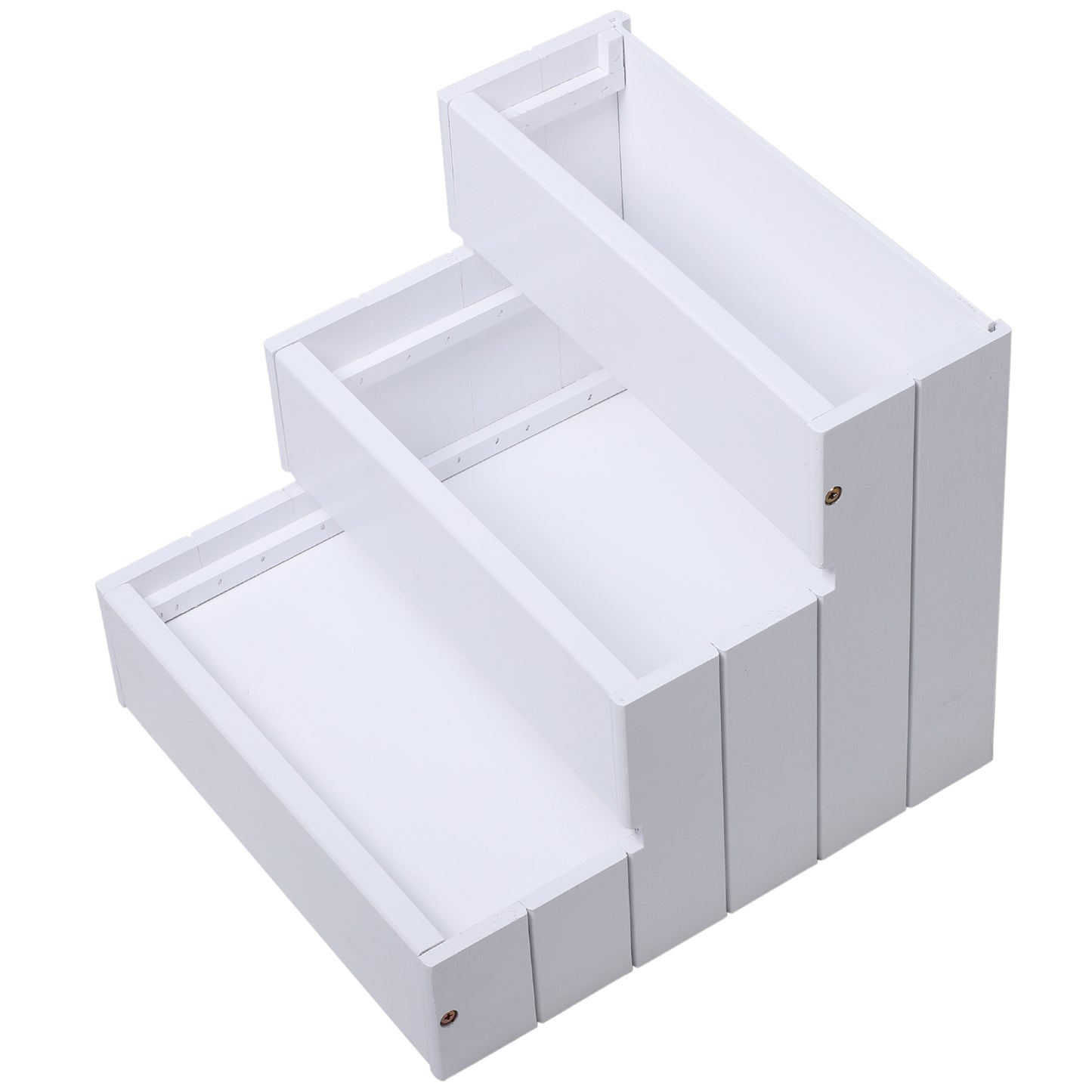 3 Step Carpeted Non Slip Pet Stairs Ramp for Cats and Small Dogs