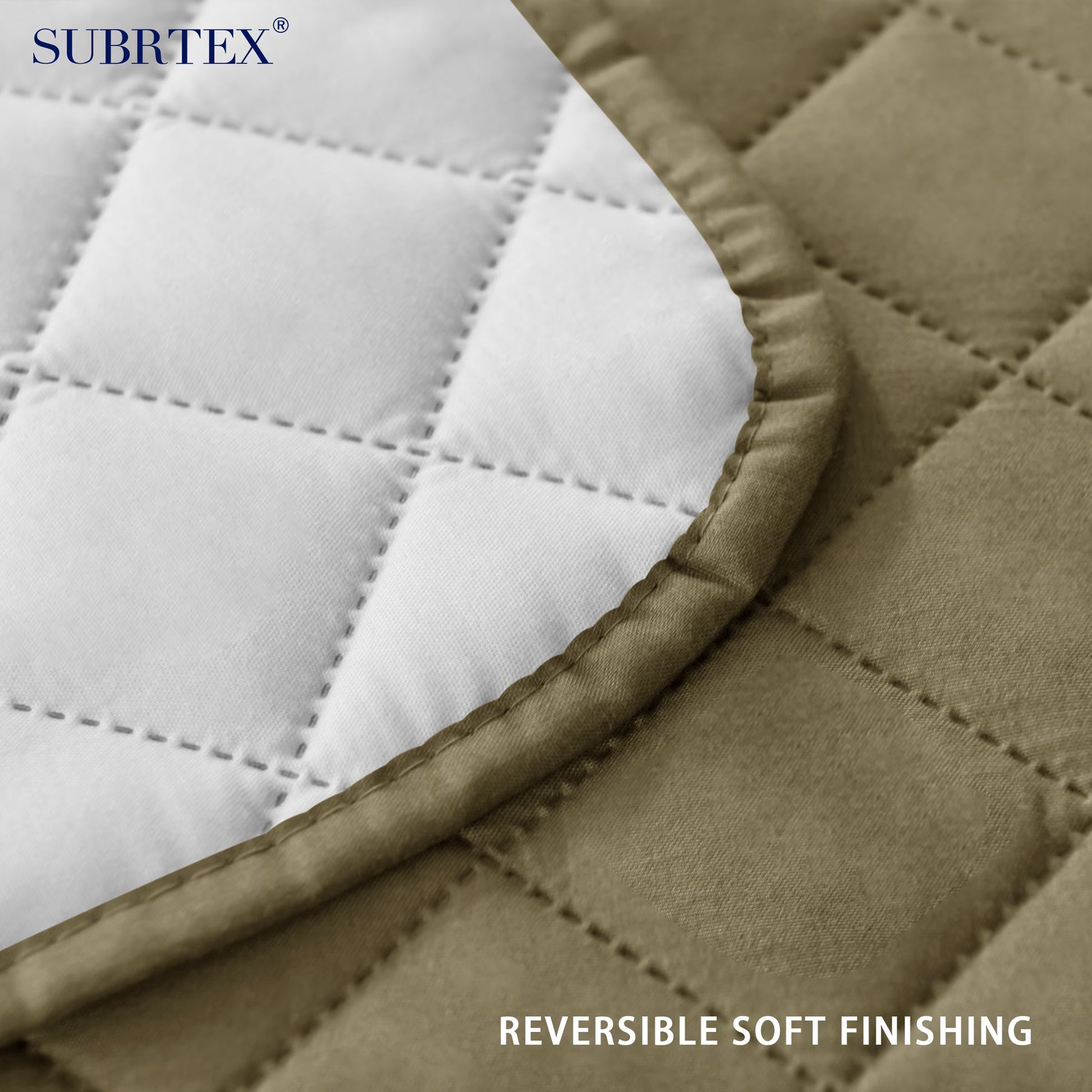 Reversible Sofa Cover for Pets, Non-Slip Couch Slipcover for Dogs & Cats, Washable Furniture Protector, Fits Most Couches (Oversize Sofa, Taupe)