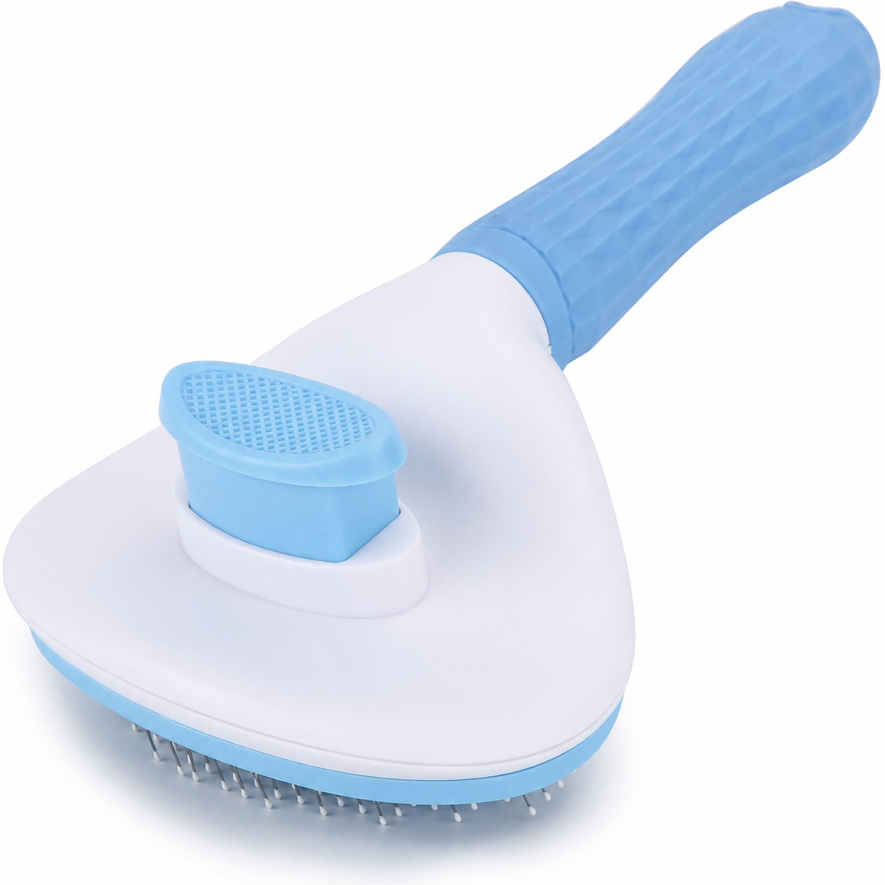 Self-Cleaning Slicker Brush — One-Click Fur Release for Dogs & Cats
